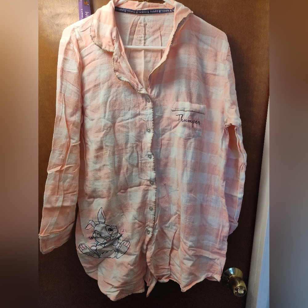 Disney Thumper "Dream Big" FlannelNightgown
